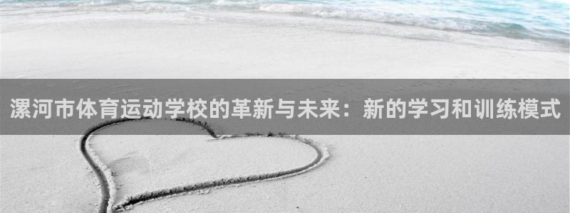  yy易游体育：漯河市体育运动学校的革新与未来：新的学习和训练