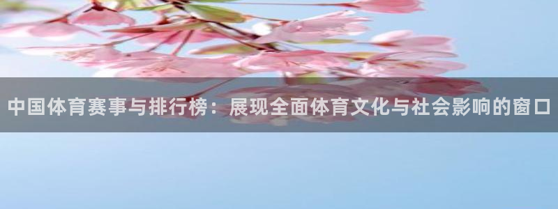  yy易游体育平台能提现吗是真的吗：中国体育赛事与排行榜：展现