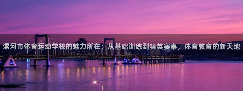 yy易游官网下载招商电话地址查询:漯河市体育运动学校的魅力所